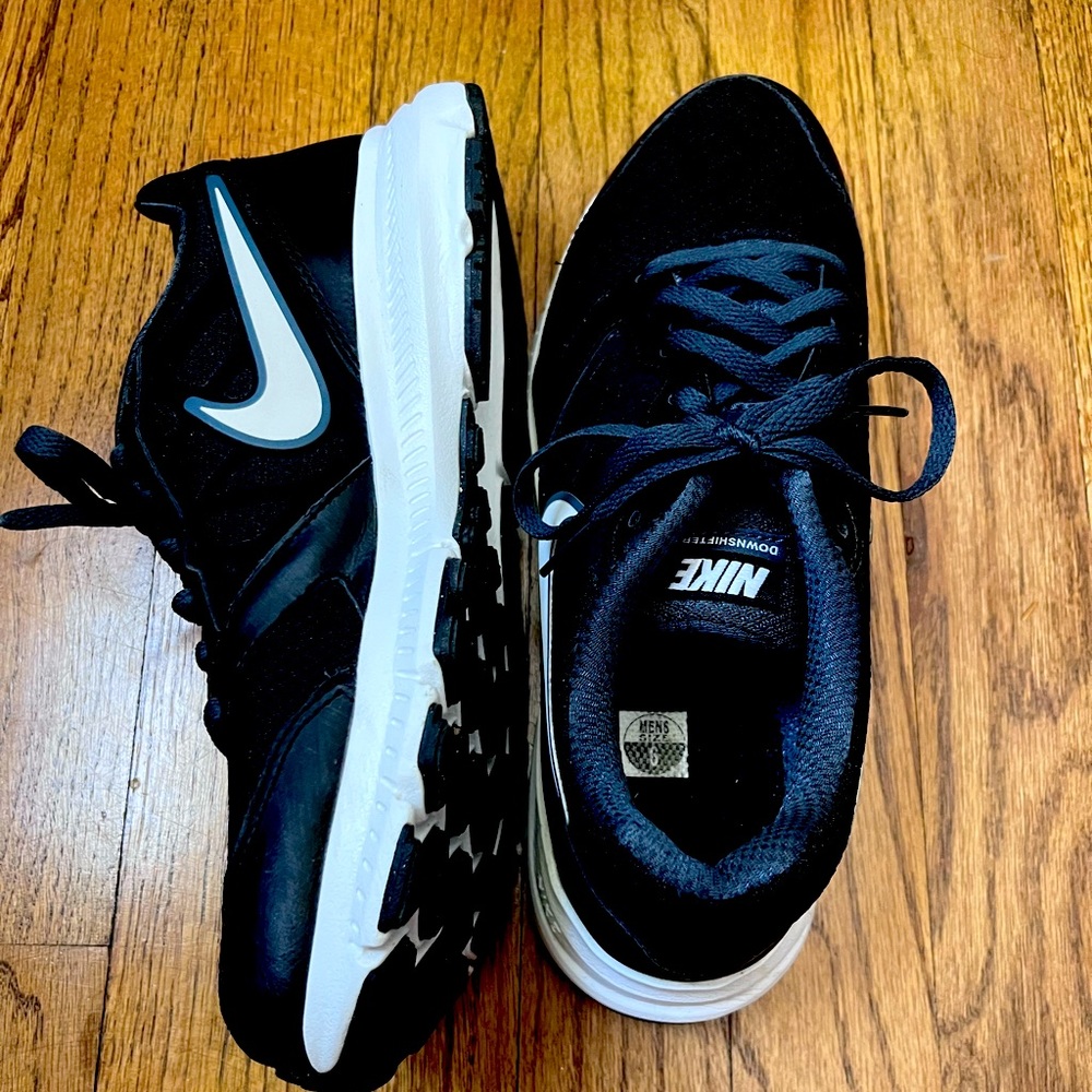 Black Nike sneakers